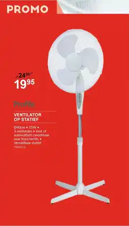 HandyHome Ventilator op statief aanbieding