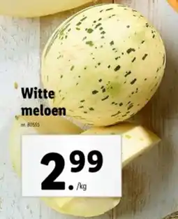 Lidl Witte meloen aanbieding