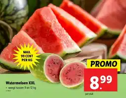 Lidl Watermeloen XXL aanbieding