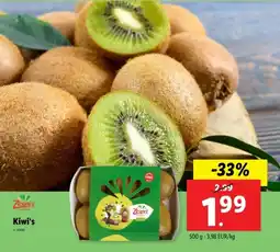 Lidl Kiwi's aanbieding