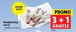Lidl Maatjesharing met ui aanbieding