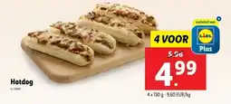 Lidl Hotdog aanbieding