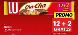 Lidl LU Koekjes aanbieding