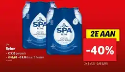 Lidl SPA Reine aanbieding