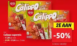 Lidl OLA Calippo supermix aanbieding