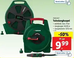 Lidl Parkside tuinslanghaspel aanbieding