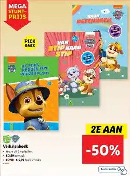 Lidl Verhalenboek aanbieding