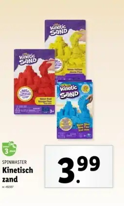Lidl Spinmaster kinetisch zand aanbieding