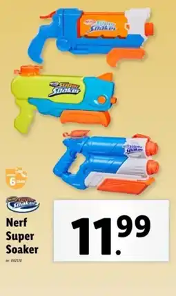 Lidl Nerf Super Soaker aanbieding
