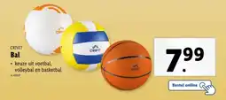 Lidl Crivit bal aanbieding