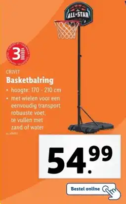 Lidl Crivit badmintonset aanbieding