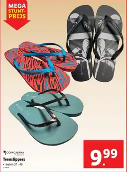 Lidl Teenslippers aanbieding