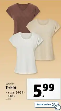 Lidl Esmara T-shirt aanbieding