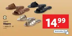 Lidl Esmara slippers aanbieding