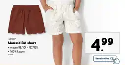 Lidl LUPILU Mousseline short aanbieding