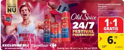Carrefour Deodorant en douchegel Old Spice aanbieding