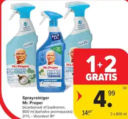 Carrefour Sprayreiniger Mr. Proper aanbieding