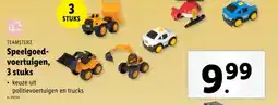 Lidl Speelgoed- voertuigen, 3 stuks aanbieding
