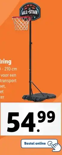 Lidl Basketbalring aanbieding