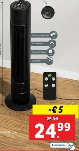 Lidl Torenventilator aanbieding