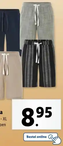 Lidl LIVERGYⓇ Bermuda aanbieding