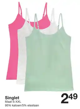 Zeeman Singlet aanbieding