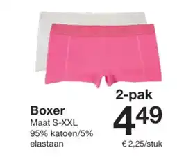 Zeeman Boxer aanbieding