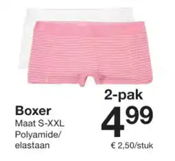 Zeeman Boxer aanbieding