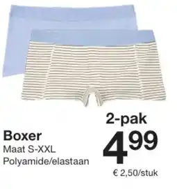 Zeeman Boxer aanbieding