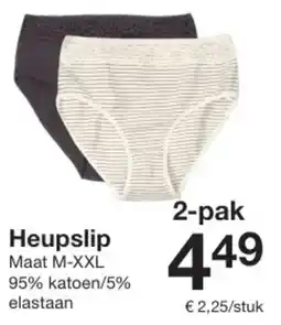 Zeeman Heupslip aanbieding