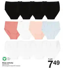 Zeeman Mady tailleslip aanbieding