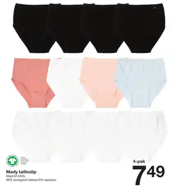 Zeeman Mady tailleslip aanbieding