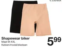 Zeeman Shapewear biker aanbieding