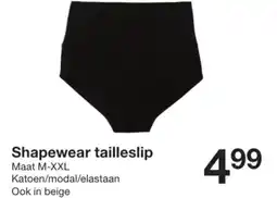 Zeeman Shapewear tailleslip aanbieding