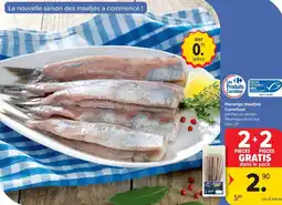 Carrefour Market Harengs maatjes aanbieding