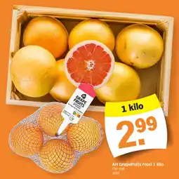 Albert Heijn AH Grapefruits rood 1 kilo aanbieding