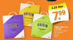 Albert Heijn Origin bag-in-box 2.25 liter aanbieding