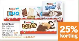 Albert Heijn Kinder koek aanbieding