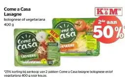 Spar Lasagne Come a Casa aanbieding