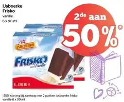 Spar Ijsboerke frisko vanille aanbieding