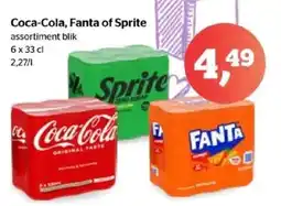 Spar Coca-Cola, Fanta of Sprite aanbieding