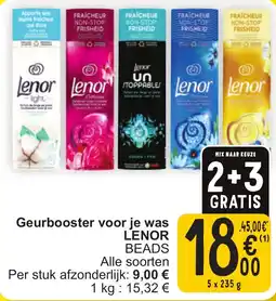 Cora Lenor beads geurbooster voor je was aanbieding