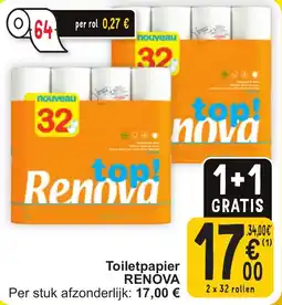 Cora Renova toiletpapier aanbieding