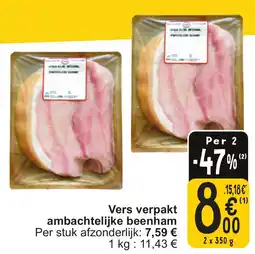 Cora Vers verpakt ambachtelijke beenham aanbieding
