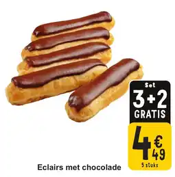 Cora Eclairs met chocolade aanbieding