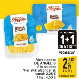 Cora De angelis verse pasta aanbieding