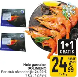 Cora Solimeno hele garnalen aanbieding
