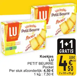 Cora LU Petit Beurre koekjes aanbieding
