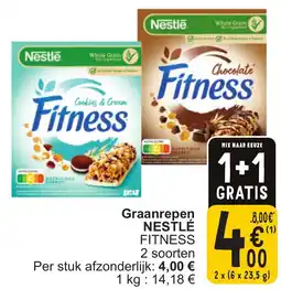 Cora Nestle Fitness graanrepen aanbieding
