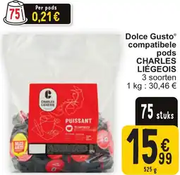 Cora Dolce gusto compatibele pods charles liegeois aanbieding
